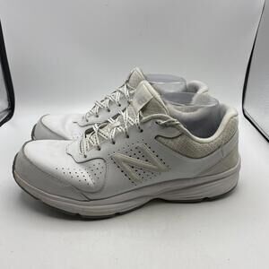 New Balance Womens 411 WW411WT White Casual Shoes Sneakers Size 11 B